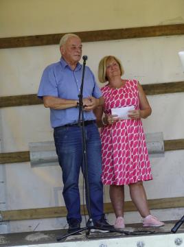 Župan Franc Čebulj je vsem navzočim zaželel dobrodošlico